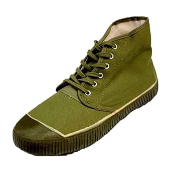 ミリタリーブーツ 緑色 キャンバス製 ミリタリーブーツ 緑色 キャンバス製 ミリタリーブーツ 緑色